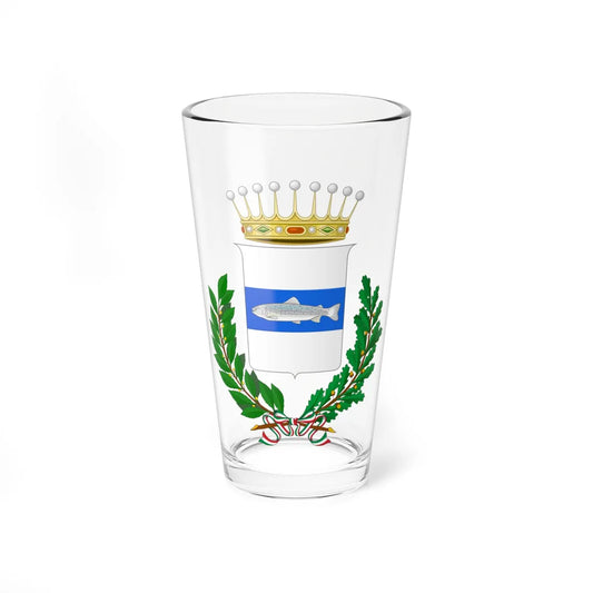 Pescaglia-Stemma (Italy) (Coat of Arms) Pint Glass 16oz 16oz - Go Mug Yourself