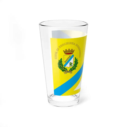 Peschiera Borromeo-Bandiera (Italy) Pint Glass 16oz - Go Mug Yourself
