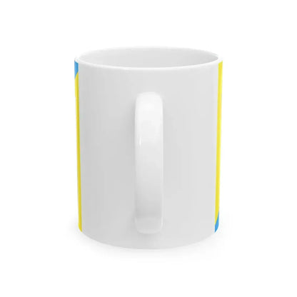 Peschiera Borromeo-Bandiera (Italy) White Coffee Mug - Go Mug Yourself