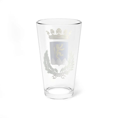 Pesco Sannita-Stemma (Italy) (Coat of Arms) Pint Glass 16oz - Go Mug Yourself