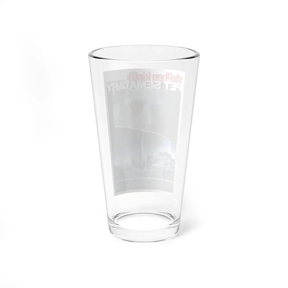 PET SEMATARY 1989 Movie Poster - Pint Glass 16oz-Go Mug Yourself