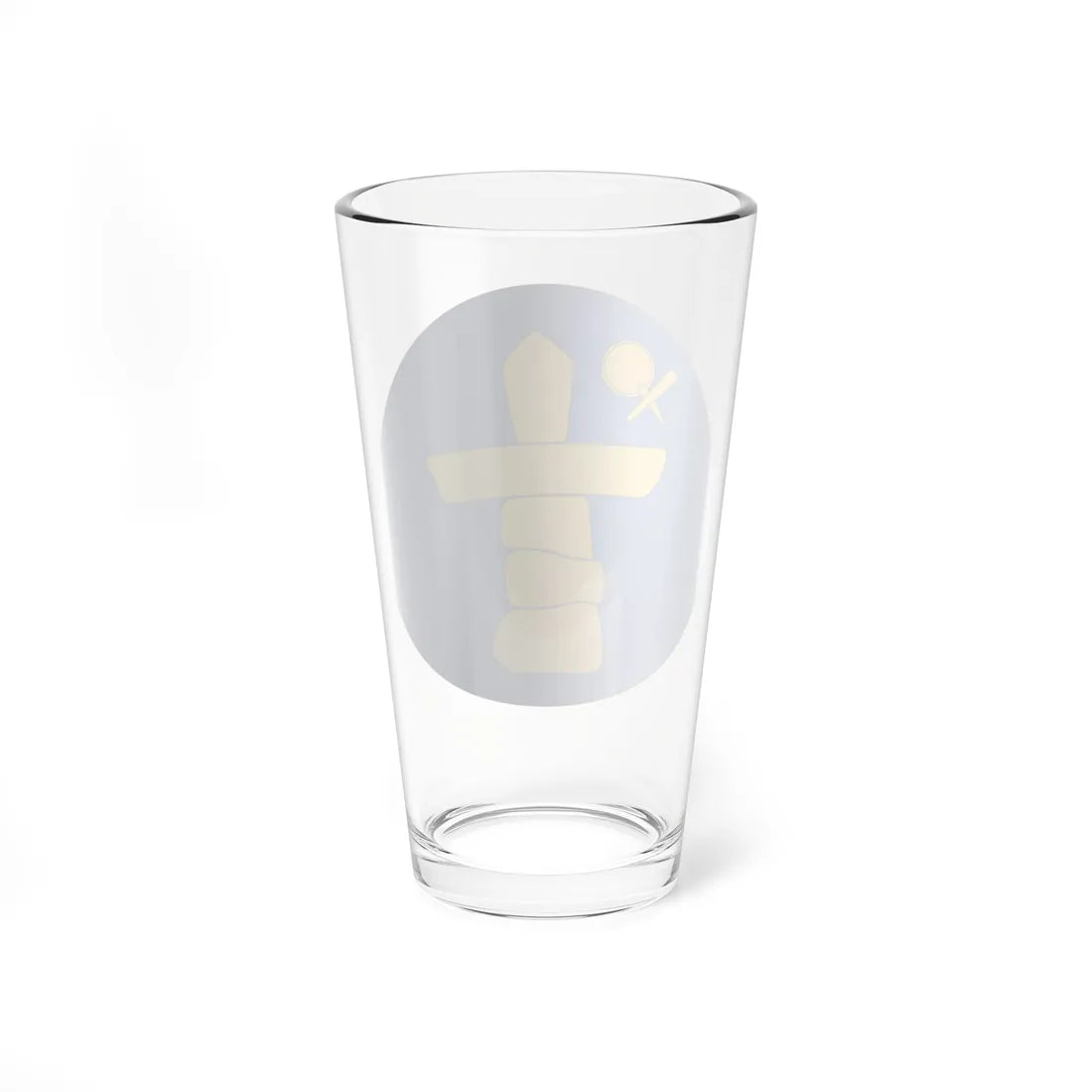 Peter Irniq Arms (Canada) (Coat of Arms) Pint Glass 16oz - Go Mug Yourself