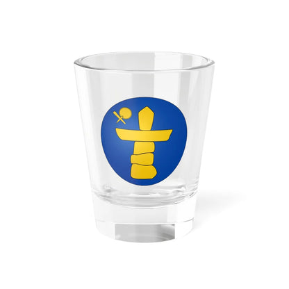 Peter Irniq Arms (Canada) (Coat of Arms) Shot Glass 1.5oz 1.5oz - Go Mug Yourself
