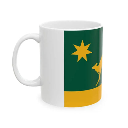 Peter Markwicks Proposal 2000 Australian Flag Proposal (Australia) White Coffee Mug - Go Mug Yourself