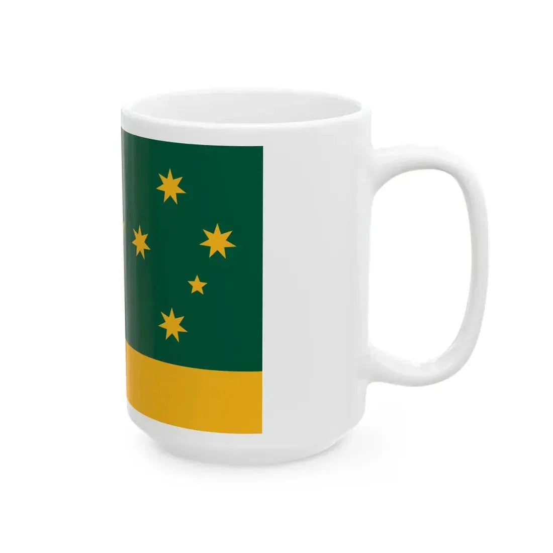 Peter Markwicks Proposal 2000 Australian Flag Proposal (Australia) White Coffee Mug - Go Mug Yourself
