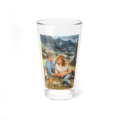 Peter's Sister, Harlequin Romance 2665, Paperback Novel Cover, June 1984 - Pint Glass 16oz 16oz - Go Mug Yourself