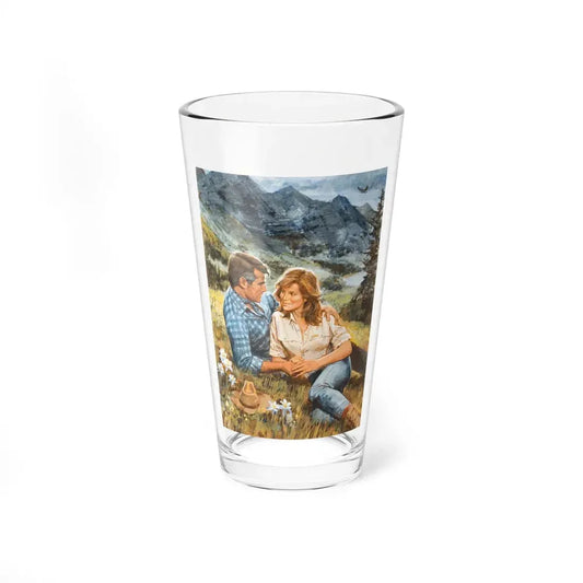 Peter's Sister, Harlequin Romance 2665, Paperback Novel Cover, June 1984 - Pint Glass 16oz 16oz - Go Mug Yourself