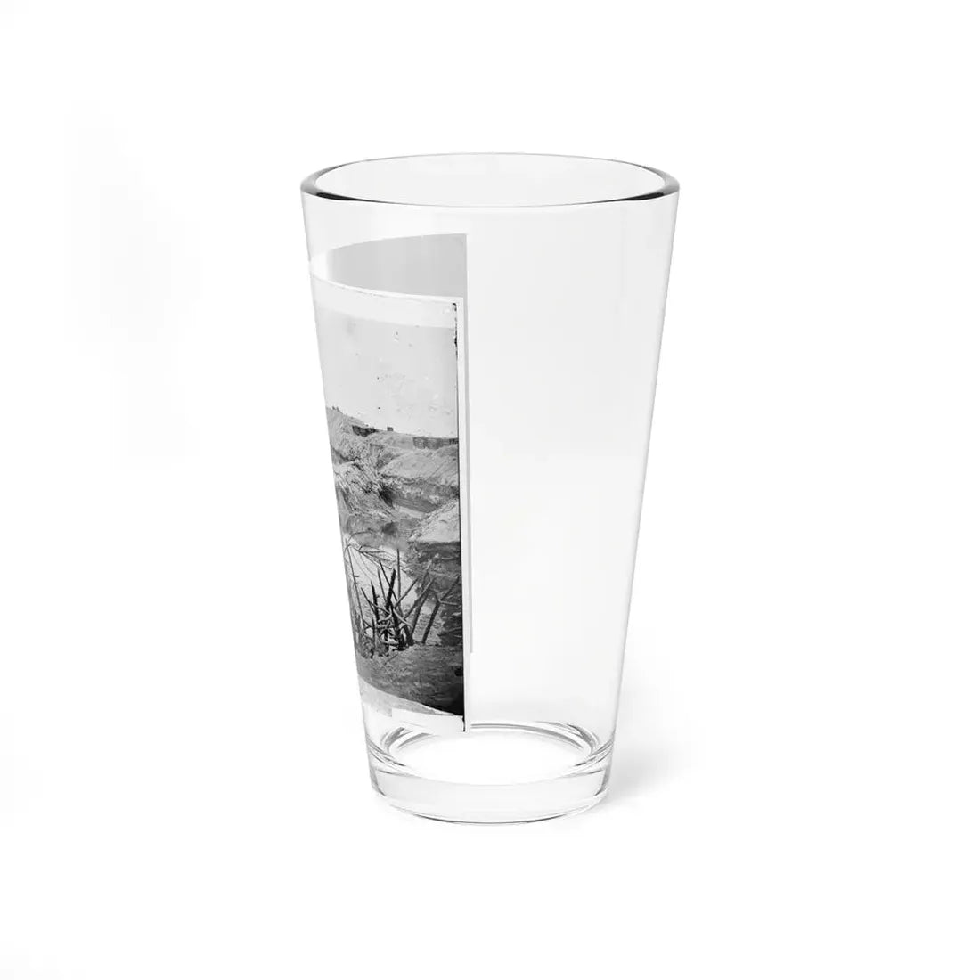 Petersburg, Va. Chevaux-De-Frise In Front Of Fort Sedgwick (U.S. Civil War) Pint Glass 16oz - Go Mug Yourself