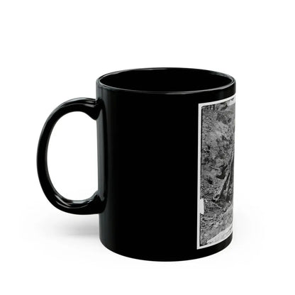 Petersburg, Va. Dead Confederate Soldier, In Trench Beyond A Section Of Chevaux-De-Frise (U.S. Civil War) Black Coffee Mug - Go Mug Yourself