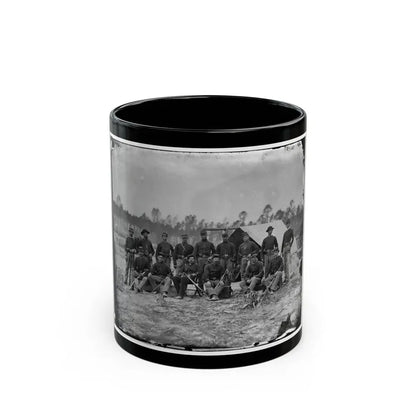 Petersburg, Va. Detachment Of 3d Indiana Cavalry (U.S. Civil War) Black Coffee Mug 11oz - Go Mug Yourself