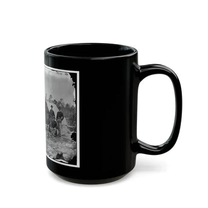 Petersburg, Va. Detachment Of 3d Indiana Cavalry (U.S. Civil War) Black Coffee Mug - Go Mug Yourself