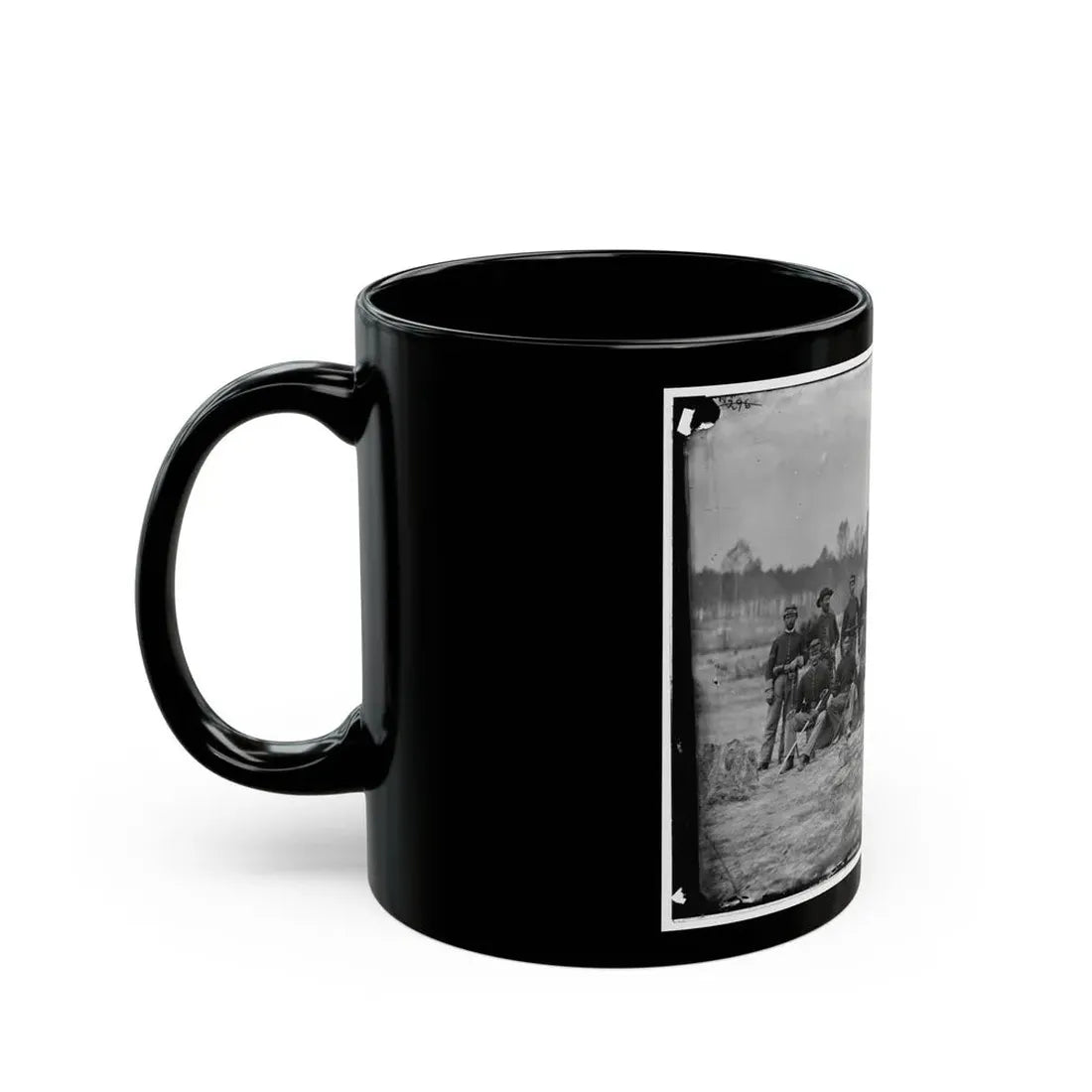 Petersburg, Va. Detachment Of 3d Indiana Cavalry (U.S. Civil War) Black Coffee Mug - Go Mug Yourself