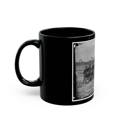 Petersburg, Va. Detachment Of 3d Indiana Cavalry (U.S. Civil War) Black Coffee Mug - Go Mug Yourself