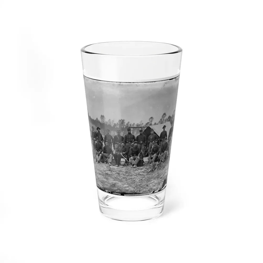Petersburg, Va. Detachment Of 3d Indiana Cavalry (U.S. Civil War) Pint Glass 16oz 16oz - Go Mug Yourself