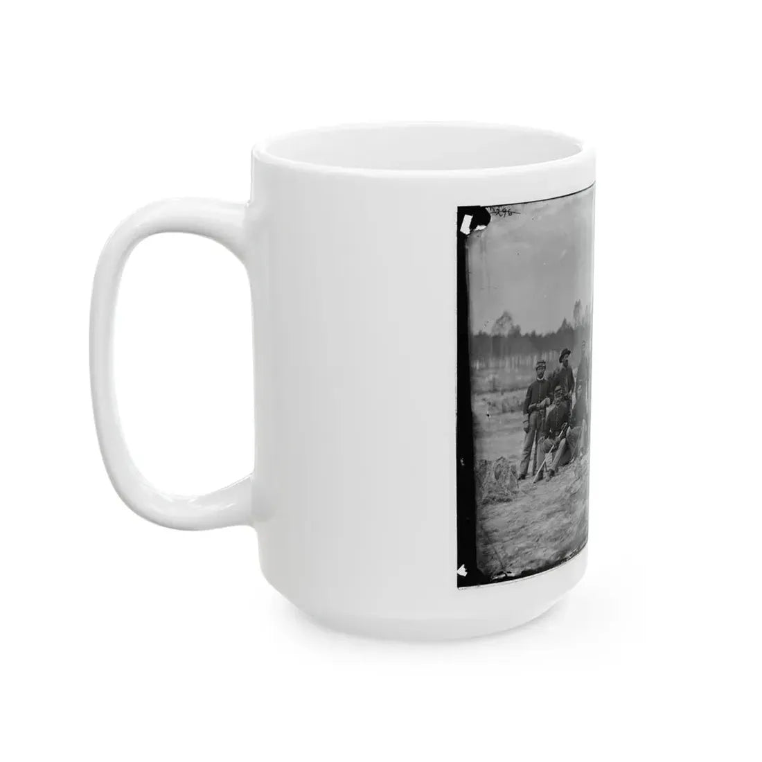 Petersburg, Va. Detachment Of 3d Indiana Cavalry (U.S. Civil War) White Coffee Mug - Go Mug Yourself