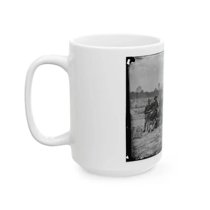 Petersburg, Va. Detachment Of 3d Indiana Cavalry (U.S. Civil War) White Coffee Mug - Go Mug Yourself
