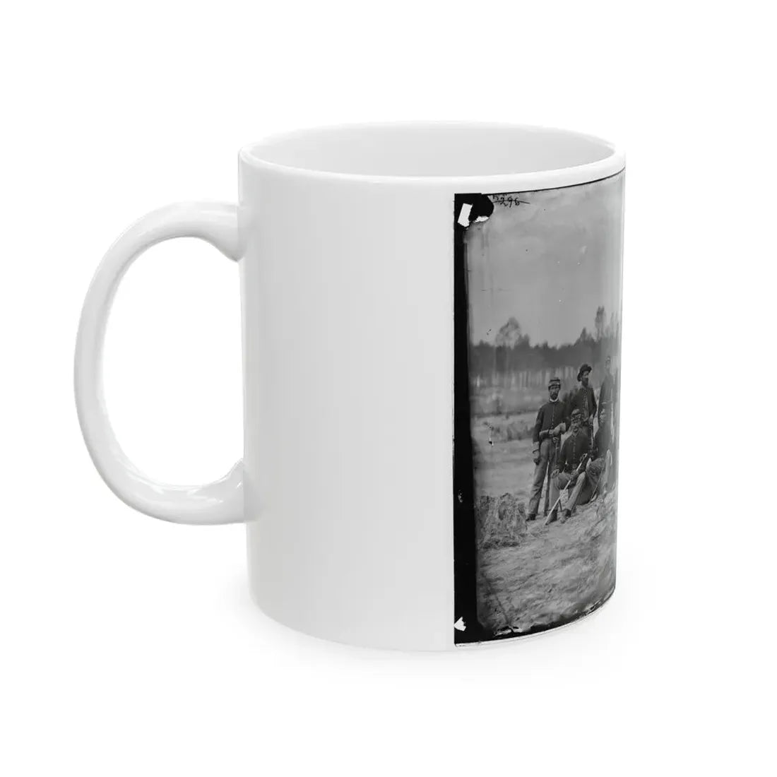 Petersburg, Va. Detachment Of 3d Indiana Cavalry (U.S. Civil War) White Coffee Mug - Go Mug Yourself