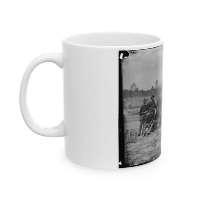 Petersburg, Va. Detachment Of 3d Indiana Cavalry (U.S. Civil War) White Coffee Mug - Go Mug Yourself