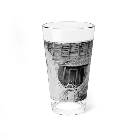 Petersburg, Va. Entrance To Mine In Fort Mahone, Intended To Undermine Fort Sedgwick (U.S. Civil War) Pint Glass 16oz 16oz - Go Mug Yourself