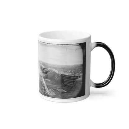 Petersburg, Va. Federal Line Near Fort Morton (U.S. Civil War) Color Changing Coffee Mug 11oz - Go Mug Yourself