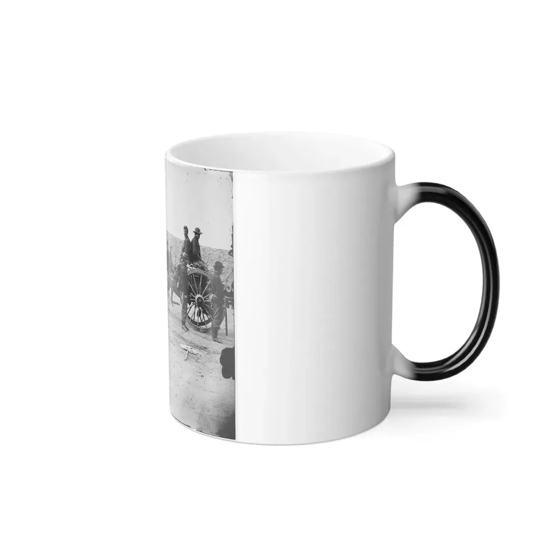 Petersburg, Va. Federal Soldiers Removing Artillery From Confederate Fortifications (U.S. Civil War) Color Changing Coffee Mug 11oz - Go Mug Yourself