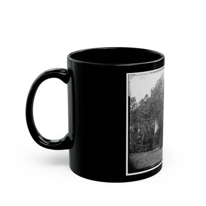 Petersburg, Va. Headquarters, 50th New York Engineers (U.S. Civil War) Black Coffee Mug - Go Mug Yourself