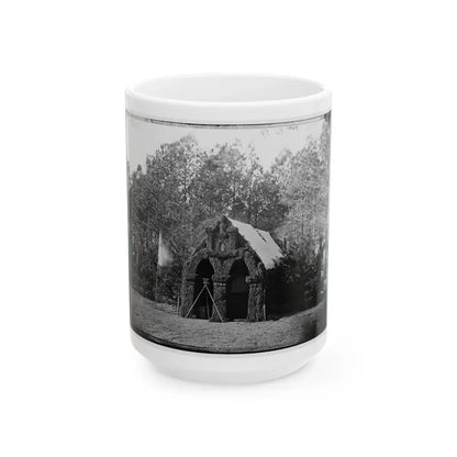 Petersburg, Va. Headquarters, 50th New York Engineers (U.S. Civil War) White Coffee Mug 15oz - Go Mug Yourself