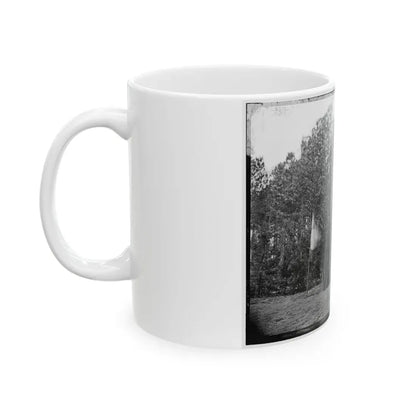 Petersburg, Va. Headquarters, 50th New York Engineers (U.S. Civil War) White Coffee Mug - Go Mug Yourself