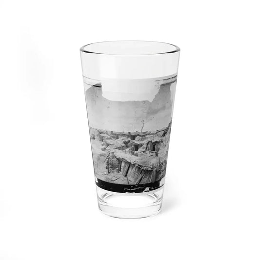 Petersburg, Va. Interior Of Fort Sedgwick, With Bomb-Proof Quarters Of Garrison (U.S. Civil War) Pint Glass 16oz 16oz - Go Mug Yourself