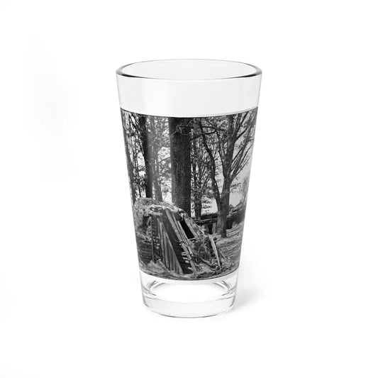 Petersburg, Va. Interior Of Fort Steadman; Bomb-Proof In Foreground (U.S. Civil War) Pint Glass 16oz 16oz - Go Mug Yourself