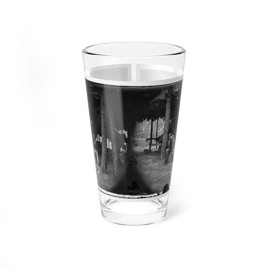 Petersburg, Va. Military Telegraph Operators At Headquarters; Another Group (U.S. Civil War) Pint Glass 16oz 16oz - Go Mug Yourself