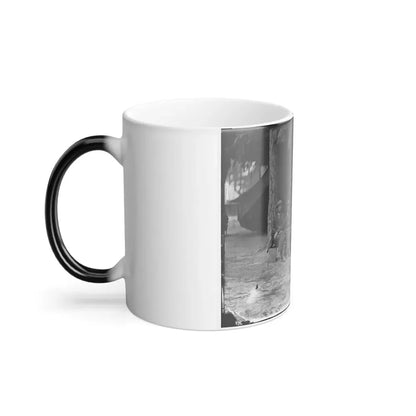 Petersburg, Va. Military Telegraph Operators at Headquarters (U.S. Civil War) Color Changing Coffee Mug 11oz - Go Mug Yourself