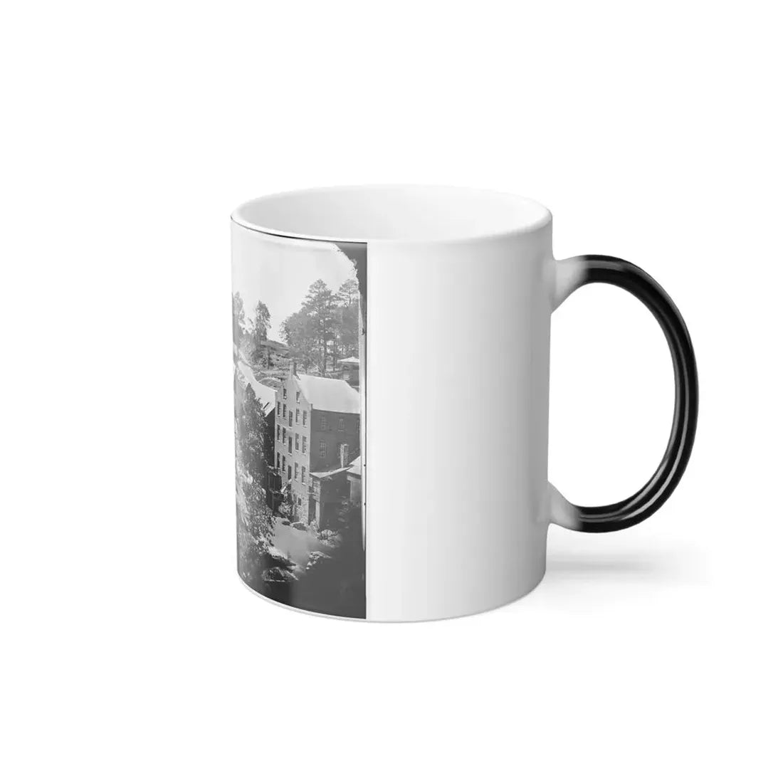 Petersburg, Va. Mills on the Appomattox River Near Campbell's Bridge (U.S. Civil War) Color Changing Coffee Mug 11oz - Go Mug Yourself