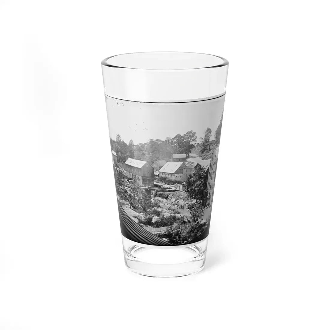 Petersburg, Va. Mills On The Appomattox River Near Campbell's Bridge (U.S. Civil War) Pint Glass 16oz 16oz - Go Mug Yourself