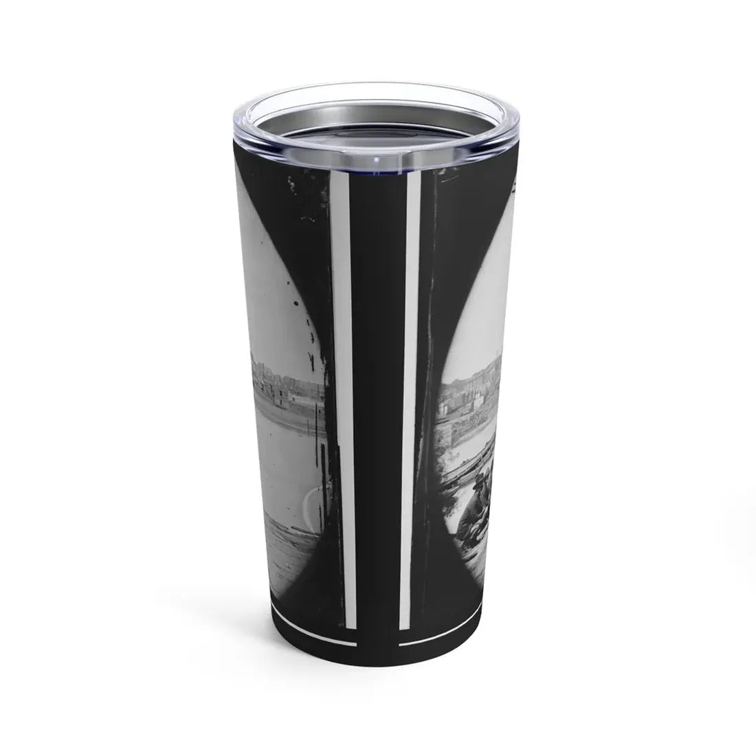 Petersburg, Va. Pontoon Bridges Across The Appomattox River (U.S. Civil War) Tumbler 20oz - Go Mug Yourself
