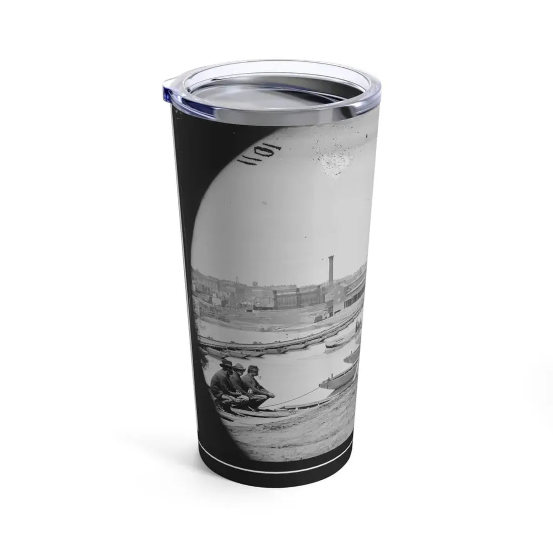 Petersburg, Va. Pontoon Bridges Across The Appomattox River (U.S. Civil War) Tumbler 20oz - Go Mug Yourself
