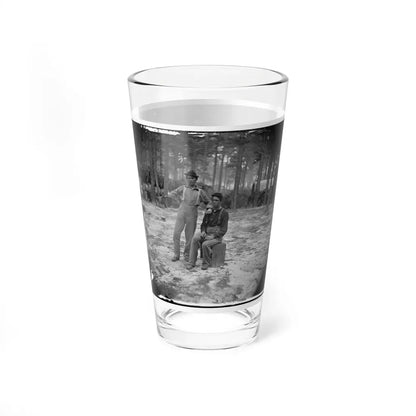 Petersburg, Va. Two Youthful Military Telegraph Operators At Headquarters (U.S. Civil War) Pint Glass 16oz - Go Mug Yourself