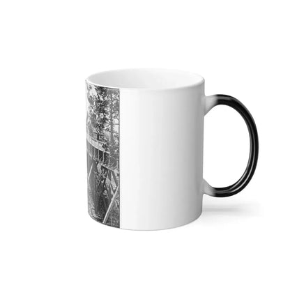 Petersburg, Va., Vicinity. Canal Aqueduct (U.S. Civil War) Color Changing Coffee Mug 11oz - Go Mug Yourself