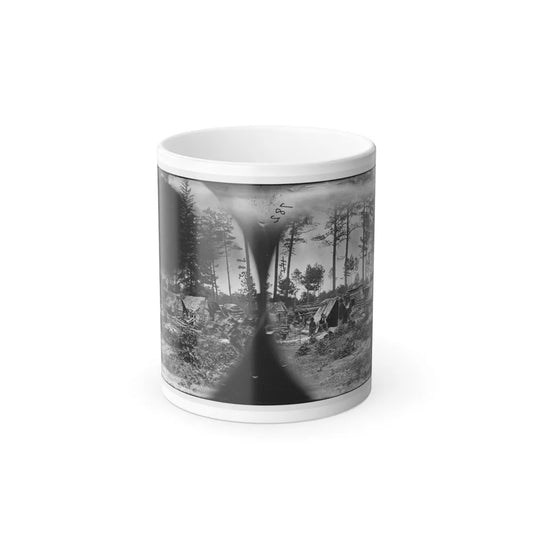 Petersburg, Va. Captured Confederate Encampment (U.S. Civil War) Color Changing Coffee Mug 11oz-11oz-Go Mug Yourself
