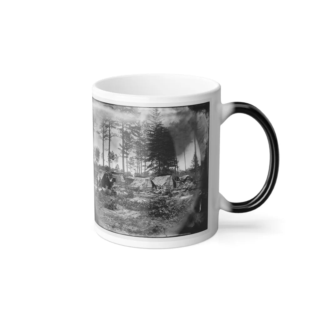 Petersburg, Va. Captured Confederate Encampment (U.S. Civil War) Color Changing Coffee Mug 11oz-Go Mug Yourself