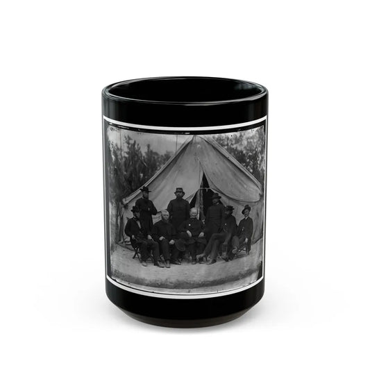 Petersburg, Va. Chaplains Of The 9th Corps (U.S. Civil War) Black Coffee Mug-15oz-Go Mug Yourself