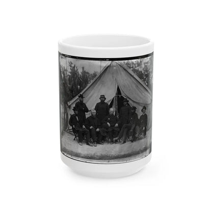 Petersburg, Va. Chaplains Of The 9th Corps (U.S. Civil War) White Coffee Mug-15oz-Go Mug Yourself