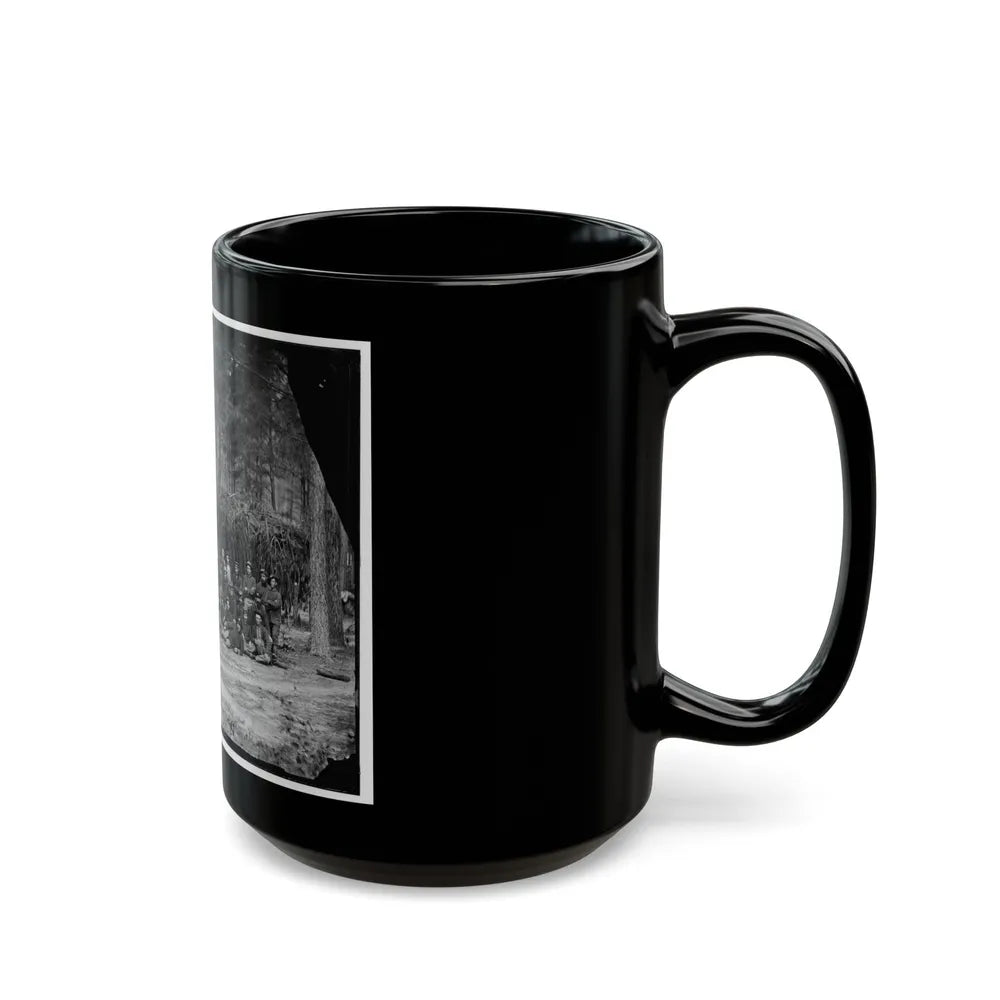 Petersburg, Va. Company A, U.S. Engineer Battalion (U.S. Civil War) Black Coffee Mug-Go Mug Yourself