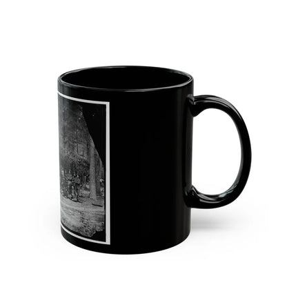 Petersburg, Va. Company A, U.S. Engineer Battalion (U.S. Civil War) Black Coffee Mug-Go Mug Yourself