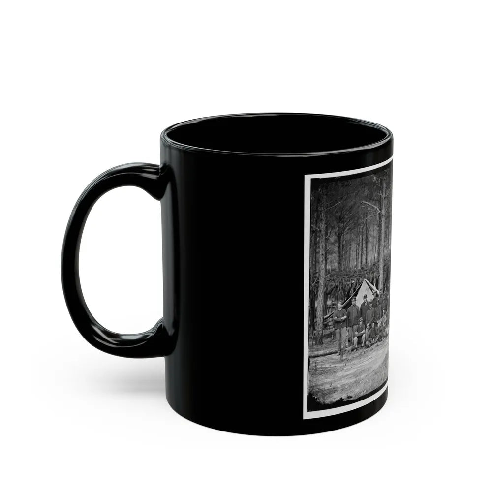 Petersburg, Va. Company A, U.S. Engineer Battalion (U.S. Civil War) Black Coffee Mug-Go Mug Yourself