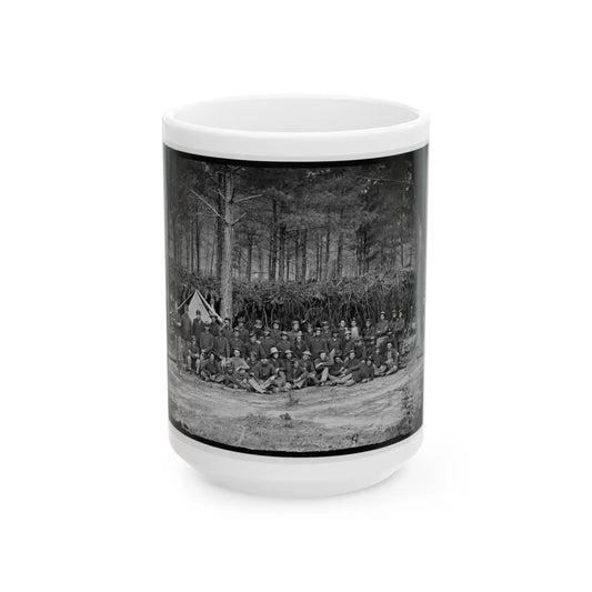 Petersburg, Va. Company A, U.S. Engineer Battalion (U.S. Civil War) White Coffee Mug-15oz-Go Mug Yourself