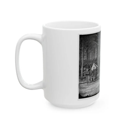 Petersburg, Va. Company A, U.S. Engineer Battalion (U.S. Civil War) White Coffee Mug-Go Mug Yourself