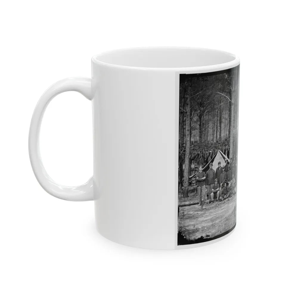 Petersburg, Va. Company A, U.S. Engineer Battalion (U.S. Civil War) White Coffee Mug-Go Mug Yourself