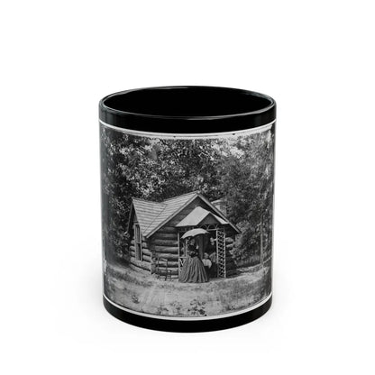 Petersburg, Va. Cottage Of Col. Nathaniel Michler, U.S. Engineers, At Bryant House (U.S. Civil War) Black Coffee Mug-11oz-Go Mug Yourself