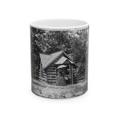 Petersburg, Va. Cottage Of Col. Nathaniel Michler, U.S. Engineers, At Bryant House (U.S. Civil War) White Coffee Mug-11oz-Go Mug Yourself